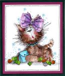 Fancy Cat Card